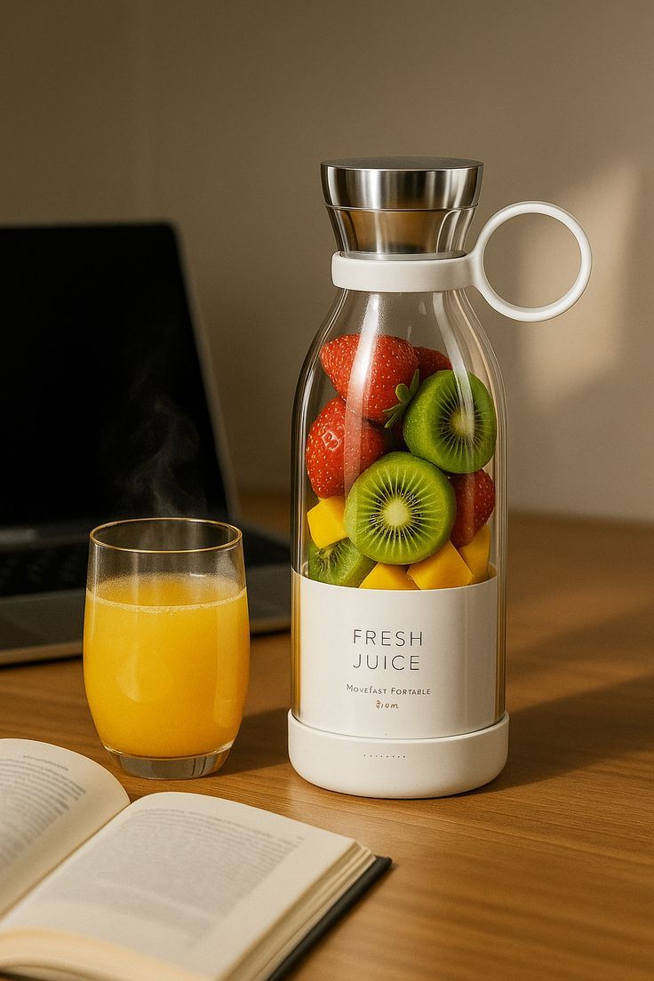 Portable Blender USB Rechargeable Mini Juice Blender